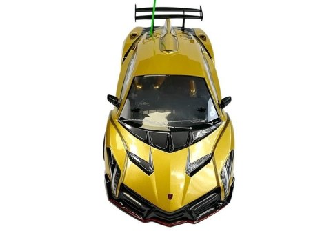 Auto Zdalnie Sterowane R/C Wyścigowe 1:10 Złote Auto Zdalnie Sterowane R/C Wyścigowe 1:10 Złote
