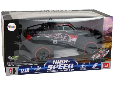 Auto Terenowe Off-Road R/C 2.4 G Amortyzatory 1:12 Czerwony Auto Terenowe Off-Road R/C 2.4 G Amortyzatory 1:12 Czerwony