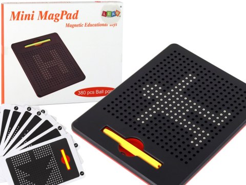 Magnetyczna Tablica Pad Edukacyjny Kulki Szablony Czarna Magnetyczna Tablica Pad Edukacyjny Kulki Szablony Czarna