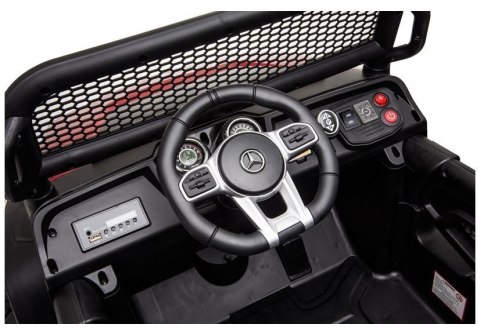 Pojazd na Akumulator Mercedes Unimog S Czerwony Lakier Pojazd na Akumulator Mercedes Unimog S Czerwony Lakier