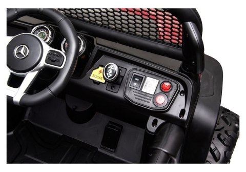 Pojazd na Akumulator Mercedes Unimog S Czerwony Lakier Pojazd na Akumulator Mercedes Unimog S Czerwony Lakier