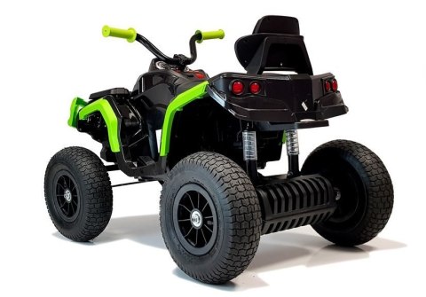 Quad na Akumulator BDM0906 Pompowane Koła Czarny Quad na Akumulator BDM0906 Pompowane Koła Czarny