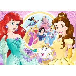 Puzzle - 100 Glitter - Wspomnienia Belli i Arielki Trefl 14819