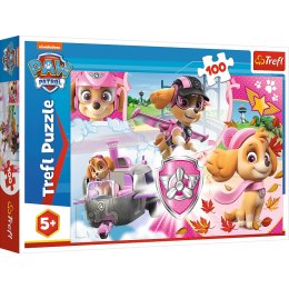 Puzzle - 100 - Skye w akcji - Viacom Paw Patrol Trefl 16368