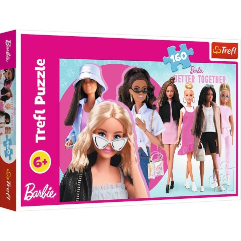 Puzzle - 160 - Barbie i jej świat / Mattel, Barbie 15419 Puzzle - 160 - Barbie i jej świat / Mattel, Barbie 15419