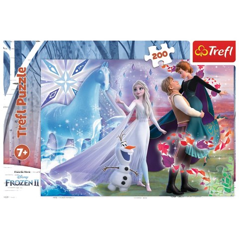 Puzzle - 200 - Magiczny świat sióstr - Disney Frozen Trefl 13265 Puzzle - 200 - Magiczny świat sióstr - Disney Frozen Trefl 13265