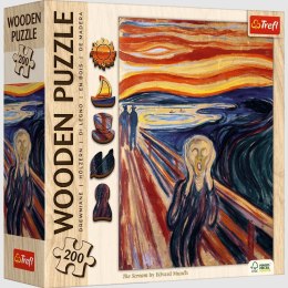 Puzzle - 200 Puzzle Drewniane - Krzyk - Trefl 20252