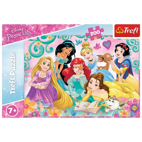 Puzzle - 200 - Radosny świat księżniczek - Disney Princess Trefl 13268 Puzzle - 200 - Radosny świat księżniczek - Disney Princess Trefl 13268