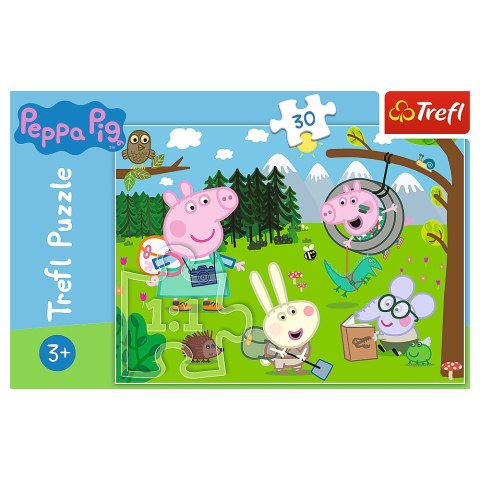 Puzzle - 30 - Leśna wyprawa - Peppa Pig Trefl 18245 Puzzle - 30 - Leśna wyprawa - Peppa Pig Trefl 18245