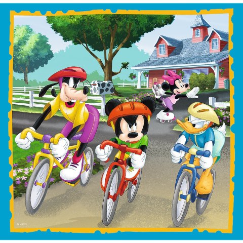 Puzzle - 3w1 - Myszka Miki z przyjaciółmi Trefl 34846 Puzzle - 3w1 - Myszka Miki z przyjaciółmi Trefl 34846