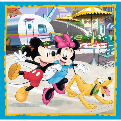 Puzzle - 3w1 - Myszka Miki z przyjaciółmi Trefl 34846 Puzzle - 3w1 - Myszka Miki z przyjaciółmi Trefl 34846
