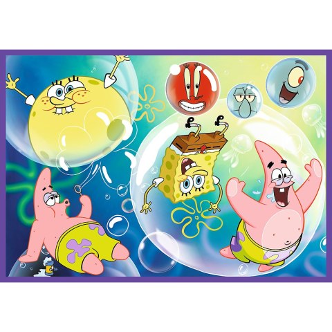 Puzzle - 4x250 - Szalony świat Sponge Boba Trefl 13342 Puzzle - 4x250 - Szalony świat Sponge Boba Trefl 13342