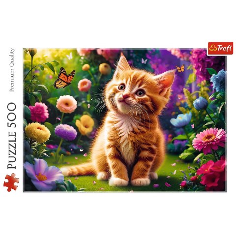 Puzzle - 500 - Uroczy kotek Trefl 37525 Puzzle - 500 - Uroczy kotek Trefl 37525