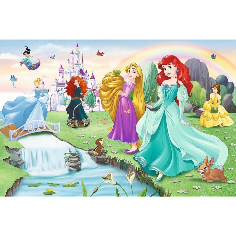 Puzzle - 60 - Poznaj Księżniczki - Disney Princess Trefl 17361 Puzzle - 60 - Poznaj Księżniczki - Disney Princess Trefl 17361