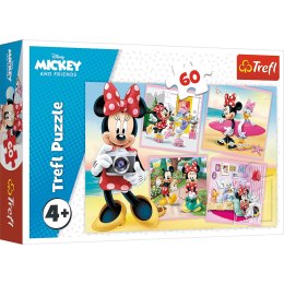 Puzzle - 60 - Urocza Minnie - Disney Minnie Trefl 17360