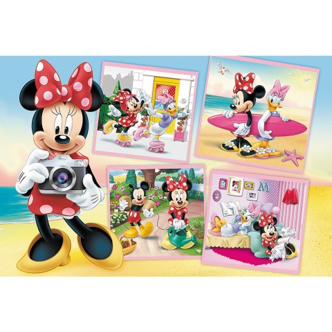 Puzzle - 60 - Urocza Minnie - Disney Minnie Trefl 17360 Puzzle - 60 - Urocza Minnie - Disney Minnie Trefl 17360