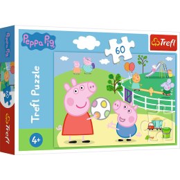 Puzzle - 60 - Zabawy w gronie przyjaciół - Peppa Pig 17356