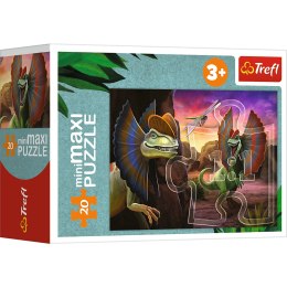 Puzzle - miniMaxi - Poznaj świat dinozaurów - Trefl 56036
