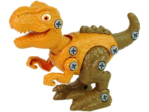 Zestaw Dinozaur Tyranozaur Rex z Jajkiem DIY Śrubokręt Pomarańczowy Zestaw Dinozaur Tyranozaur Rex z Jajkiem DIY Śrubokręt Pomarańczowy