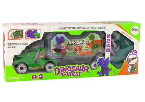 Zestaw Ciężarówka Do Rozkręcania Z Dinozaurem DIY Wkrętarka Zestaw Ciężarówka Do Rozkręcania Z Dinozaurem DIY Wkrętarka
