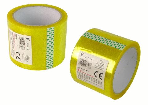 Taśma Klejąca Kauczukowa Przezroczysta 75 mm 55 m Taśma Klejąca Kauczukowa Przezroczysta 75 mm 55 m