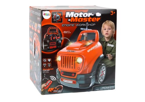 Warsztat Silnik Auto Do Rozkręcania Zestaw Majsterkowicza Pomarańczowy Warsztat Silnik Auto Do Rozkręcania Zestaw Majsterkowicza Pomarańczowy