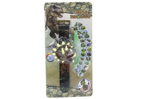 Zegarek Projektor 3D Dinozaur Triceratops 22cm x 5cm x 3cm Zegarek Projektor 3D Dinozaur Triceratops 22cm x 5cm x 3cm