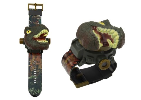 Zegarek Projektor 3D Dinozaur Tyranozaur Rex 22cmx 6,5cm x 4,5cm Zegarek Projektor 3D Dinozaur Tyranozaur Rex 22cmx 6,5cm x 4,5cm