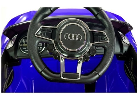 Auto na Akumulator Audi R8 Spyder Niebieskie Lakierowane Auto na Akumulator Audi R8 Spyder Niebieskie Lakierowane