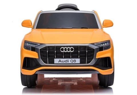 Auto na Akumulator Audi Q8 JJ2066 Żółty Lakierowany Auto na Akumulator Audi Q8 JJ2066 Żółty Lakierowany