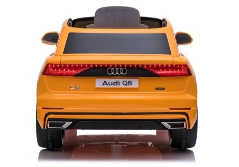 Auto na Akumulator Audi Q8 JJ2066 Żółty Lakierowany Auto na Akumulator Audi Q8 JJ2066 Żółty Lakierowany
