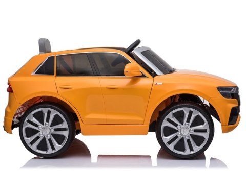 Auto na Akumulator Audi Q8 JJ2066 Żółty Lakierowany Auto na Akumulator Audi Q8 JJ2066 Żółty Lakierowany