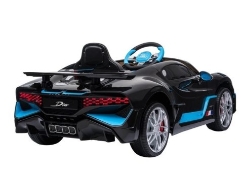 Auto na Akumulator Bugatti Divo Czarny Lakierowany Auto na Akumulator Bugatti Divo Czarny Lakierowany