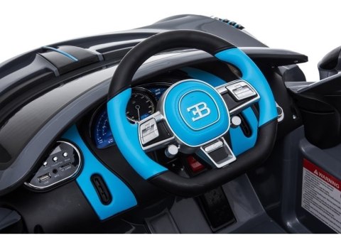 Auto na Akumulator Bugatti Divo Czarny Lakierowany Auto na Akumulator Bugatti Divo Czarny Lakierowany