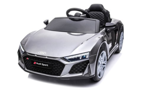 Auto Na Akumulator Audi R8 Lift A300 Srebrne Auto Na Akumulator Audi R8 Lift A300 Srebrne