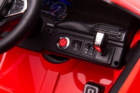 Auto Na Akumulator BMW M5 Z Platformą Dla Rodzica Czerwone Lakierowane Auto Na Akumulator BMW M5 Z Platformą Dla Rodzica Czerwone Lakierowane