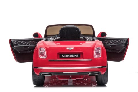 Auto Na Akumulator Bentley Mulsanne Czerwony Lakierowany Auto Na Akumulator Bentley Mulsanne Czerwony Lakierowany