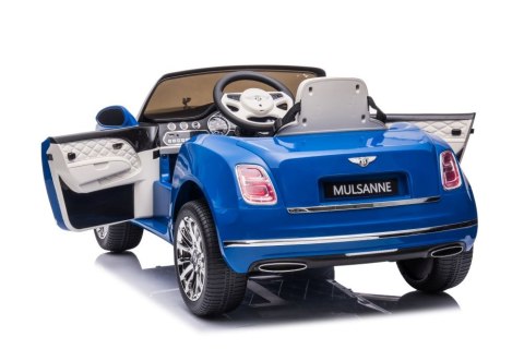 Auto Na Akumulator Bentley Mulsanne Niebieski Lakierowany Auto Na Akumulator Bentley Mulsanne Niebieski Lakierowany