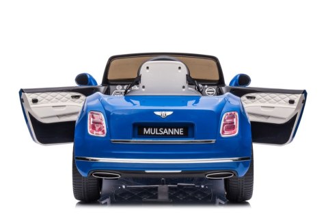 Auto Na Akumulator Bentley Mulsanne Niebieski Lakierowany Auto Na Akumulator Bentley Mulsanne Niebieski Lakierowany