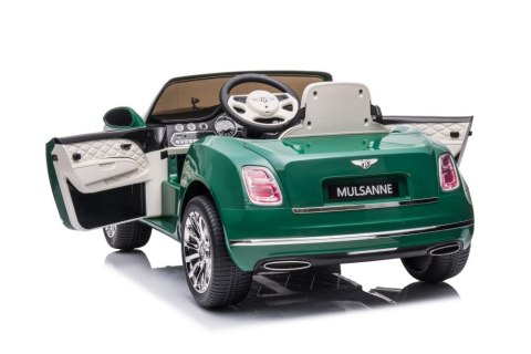 Auto Na Akumulator Bentley Mulsanne Zielony Lakierowany Auto Na Akumulator Bentley Mulsanne Zielony Lakierowany