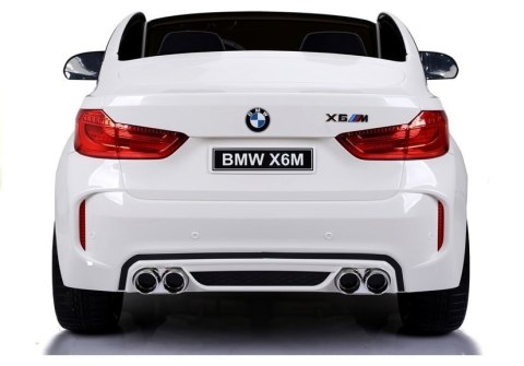 Auto Na Akumulator NOWE BMW X6M Białe Auto Na Akumulator NOWE BMW X6M Białe