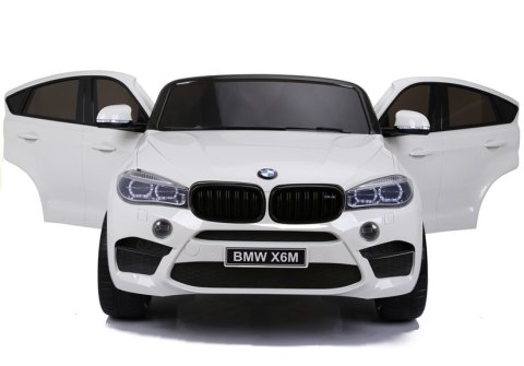 Auto Na Akumulator NOWE BMW X6M Białe Auto Na Akumulator NOWE BMW X6M Białe