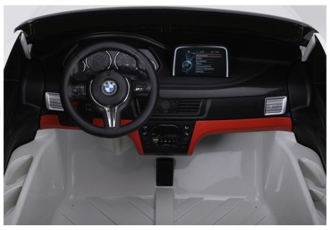 Auto Na Akumulator NOWE BMW X6M Białe Auto Na Akumulator NOWE BMW X6M Białe