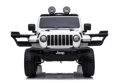 Auto na Akumulator Jeep Wrangler Rubicon Biały Auto na Akumulator Jeep Wrangler Rubicon Biały