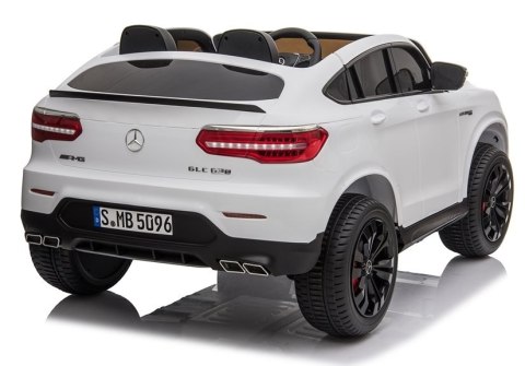Auto na Akumulator Mercedes GLC 63S Biały Auto na Akumulator Mercedes GLC 63S Biały