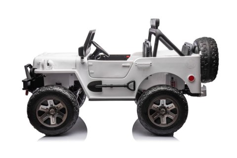 Auto Na Akumulator JH-102 Białe 4x4 Auto Na Akumulator JH-102 Białe 4x4