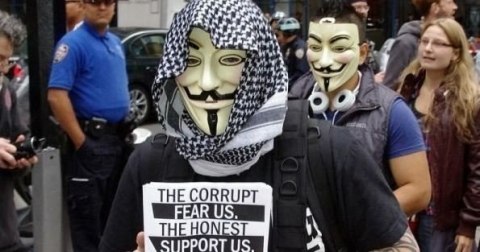 Maska V jak Vendetta - Anonymous, Guy Fawkes - BIAŁA Maska V jak Vendetta - Anonymous, Guy Fawkes - BIAŁA