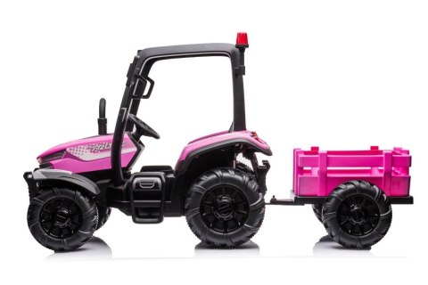 Traktor Na Akumulator BLT-206 Różowy Traktor Na Akumulator BLT-206 Różowy