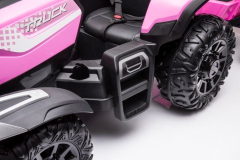 Traktor Na Akumulator BLT-206 Różowy Traktor Na Akumulator BLT-206 Różowy