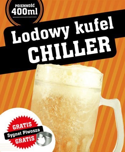 Lodowy kufel CHILLER 400 ml - classic Lodowy kufel CHILLER 400 ml - classic